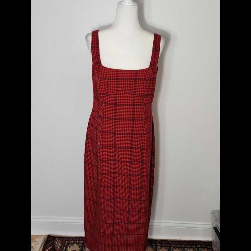 (28) NWT Anthropologie Bombshell Tweed Midi Dress MSRP $253 - Picture 3 of 3